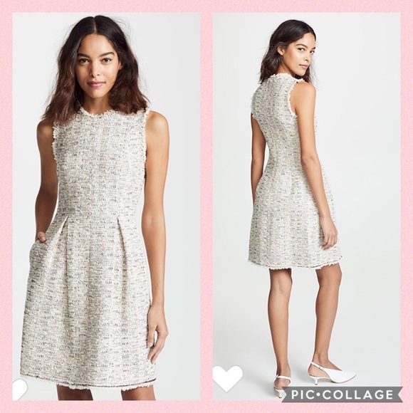 🎉 sale!🎉Rebecca Taylor Rainbow Tweed Dress - Picture 2 of 8